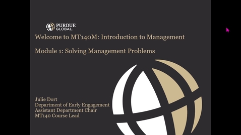 Thumbnail for MT140M Module 1 Video