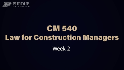 Thumbnail for entry CM 540 - Week 2 - Orczykj