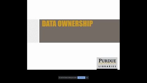 Thumbnail for entry Data Governance Part 2_ Data Ownership