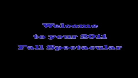 Thumbnail for Student Spectacular Fall 2011