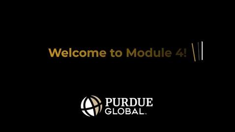 Thumbnail for Module 4 Overview