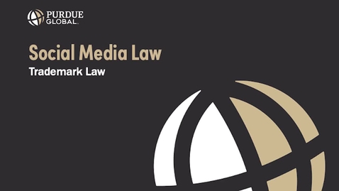 Thumbnail for CLS01 Module 2 - Lesson 4 - Trademark Law