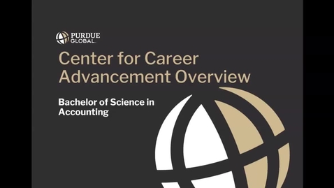 Thumbnail for AC499 Center for Career Advancement Overview