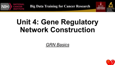 Thumbnail for Unit 4a. GRN Basics