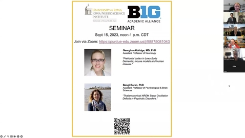 Thumbnail for 9-15-23 Big Ten Neuroscience - University of Iowa