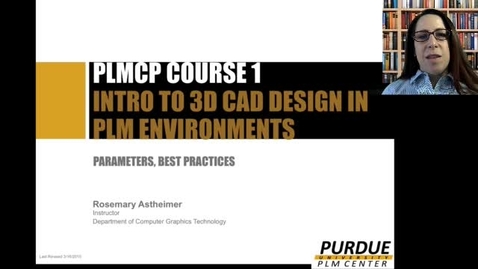Thumbnail for PLMCP Parameters and Best Practices Lecture Video