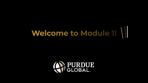 Thumbnail for Module 1 Overview