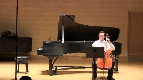 Thumbnail for entry Chris Minning: Bach Cello Suite in C BWV 1009