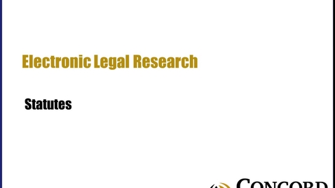 Thumbnail for Statutes