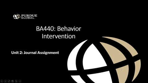 Thumbnail for BA440: Unit 2 Journal Assignment