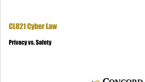 Thumbnail for Privacy v. Safety
