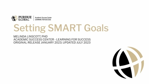 Thumbnail for Setting SMART Goals