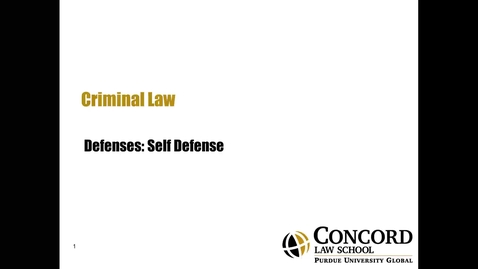 Thumbnail for Self Defense