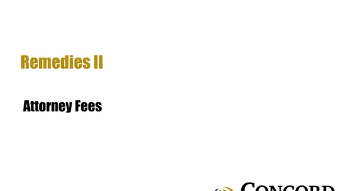 Thumbnail for Attorney Fees