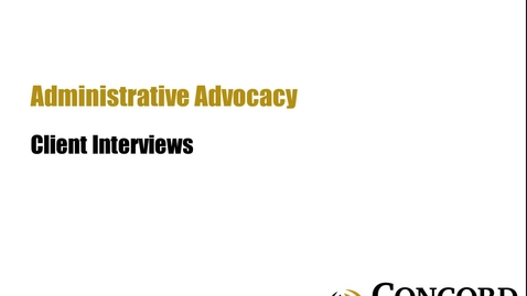 Thumbnail for Client Interviews
