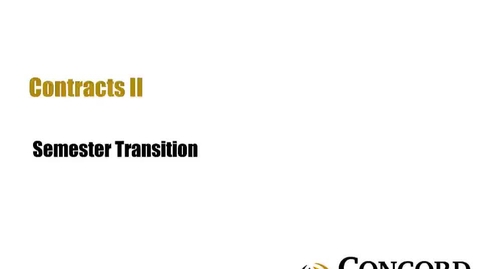 Thumbnail for Semester Transition