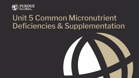 Thumbnail for Unit 5 NS460 Kaltura