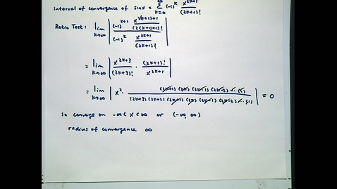 Thumbnail for Fall 2023 - MA162 - Chen (7:27)