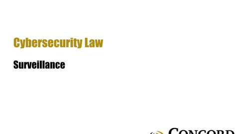 Thumbnail for Surveillance