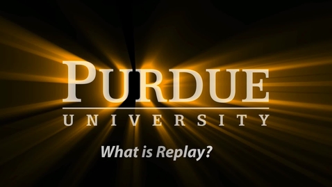 Thumbnail for What is Replay? (1:34)