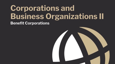Thumbnail for CL701 Mod14 Benefit Corporations