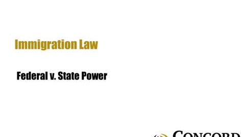 Thumbnail for Federal v State Power