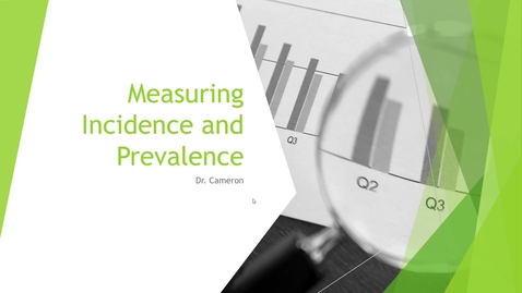 Thumbnail for Measuring Incidence and Prevalence