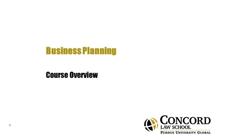 Thumbnail for Course Overview