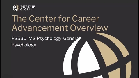 Thumbnail for PS530-Third Touch-Point MS Psychology-General Psychology