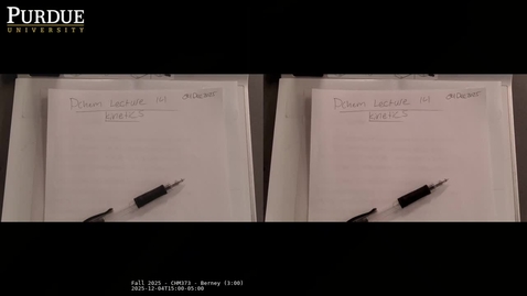 Thumbnail for Fall 2025 - CHM373 - Berney (3:00)