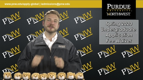 Thumbnail for PNW International Undergraduate Application Fee Waiver - Spring 2020
