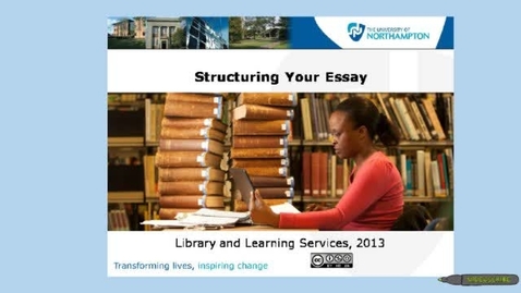 Thumbnail for entry Structuring your essay