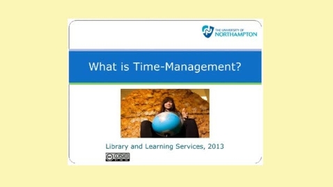 Thumbnail for entry What is Time-Management